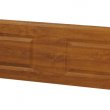 Panel kazetový se zámky proti sevření prstů, povrch woodgrain, výška sekce 500 nebo 610 mm, tloušťka 40 mm, barva imitace dřeva zlatý dub.