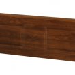 Panel kazetový se zámky proti sevření prstů, povrch woodgrain, výška sekce 500 nebo 610 mm, tloušťka 40 mm, barva imitace dřeva tmavý dub (ořech).