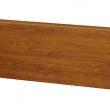 Panel hladký se zámky proti sevření prstů, výška sekce 500 nebo 610 mm, tloušťka 40 mm, barva imitace dřeva zlatý dub.