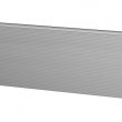 Panel s designem V-profil 8 mm se zámky proti sevření prstů, povrch hladký, výška sekce 500 nebo 610 mm, tloušťka 40 mm, barva inox.