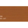Panel lamelový se zámky proti sevření prstů, povrch hladký, výška sekce 500 nebo 610 mm, tloušťka 40 mm, barva imitace dřeva oregon.