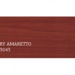 Panel lamelový se zámky proti sevření prstů, povrch hladký, výška sekce 500 nebo 610 mm, tloušťka 40 mm, barva imitace dřeva cherry amaretto.