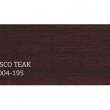 Panel hladký se zámky proti sevření prstů, výška sekce 500 nebo 610 mm, tloušťka 40 mm, barva imitace dřeva tabasco teak.
