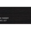Panel drážkový se zámky proti sevření prstů, povrch hladký, výška sekce 500 nebo 610 mm, tloušťka 40 mm, barva imitace dřeva black cherry.