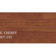 Panel hladký se zámky proti sevření prstů, výška sekce 500 nebo 610 mm, tloušťka 40 mm, barva imitace dřeva rustic cherry.