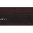 Panel lamelový se zámky proti sevření prstů, povrch hladký, výška sekce 500 nebo 610 mm, tloušťka 40 mm, barva imitace dřeva siena noce.