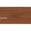 Panel drážkový se zámky proti sevření prstů, povrch hladký, výška sekce 500 nebo 610 mm, tloušťka 40 mm, barva imitace dřeva winchester.