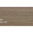 Panel lamelový se zámky proti sevření prstů, povrch hladký, výška sekce 500 nebo 610 mm, tloušťka 40 mm, barva imitace dřeva anteak.