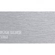 Panel lamelový se zámky proti sevření prstů, povrch hladký, výška sekce 500 nebo 610 mm, tloušťka 40 mm, barva metbrush silver.